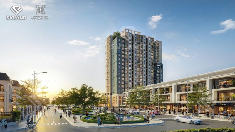 Phối cảnh dự án Chung cư Vinh Heritage